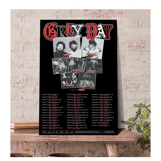 Discover Suicideboys 2022 Grey Day Tour Poster