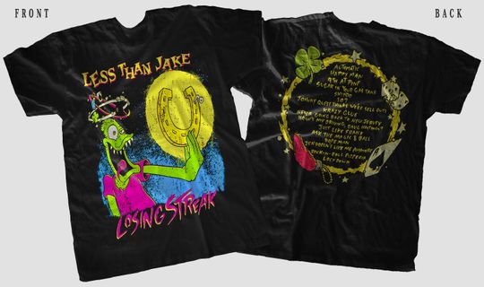 Discover Less Than Jake Losing Streak Tshirt