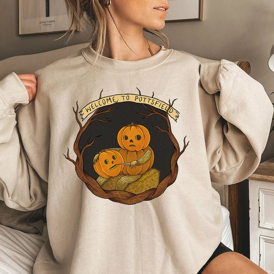 Discover Over the Garden Wall Halloween Sweater, Welcome to Pottsfield Harvest Festival Sweatshirt