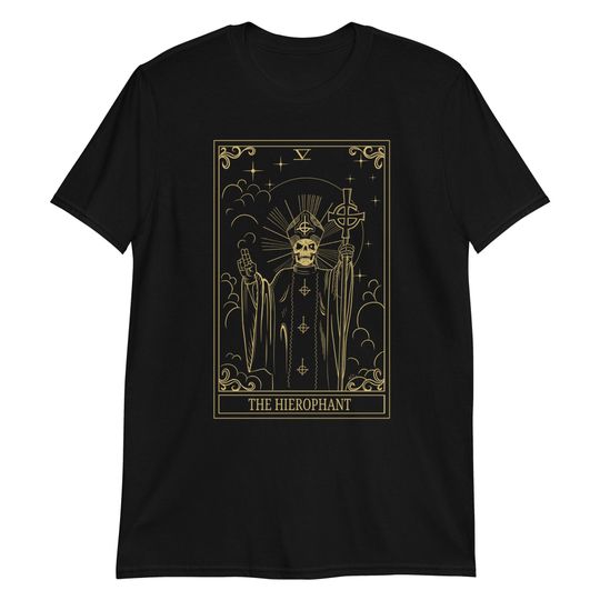 Discover Ghost, Tarot Card, The Hierophant T-Shirt
