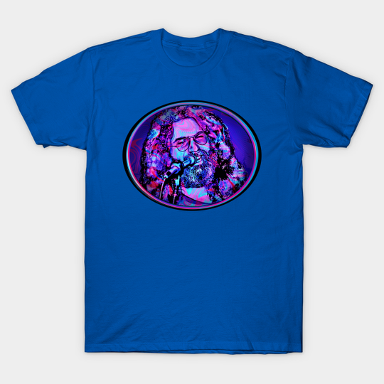 Discover Elliptical Jerry, magenta - Jerry Garcia - T-Shirt