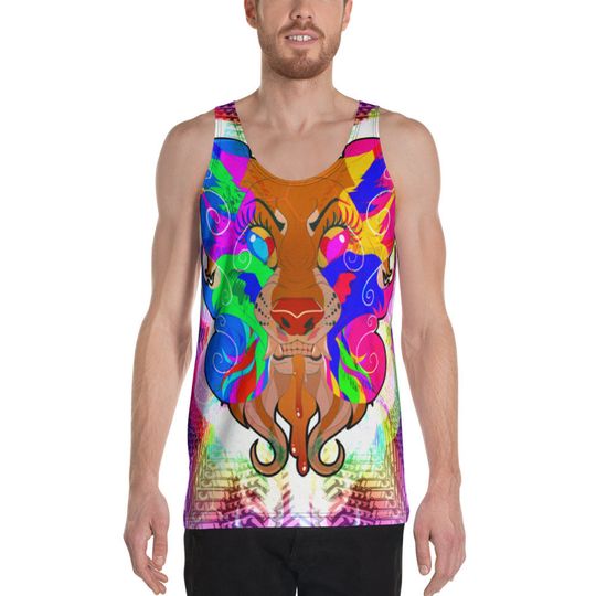 Discover TrippFox all over print tank top/Unisex 3D Tank Top