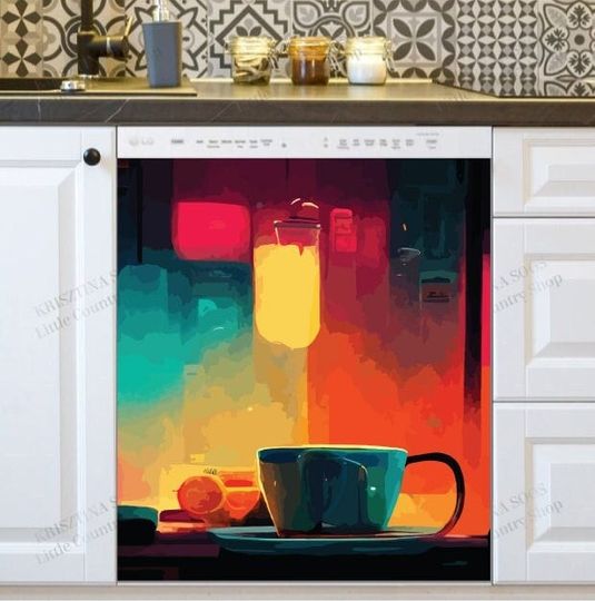 Discover Coffee Cup Dishwasher Cover