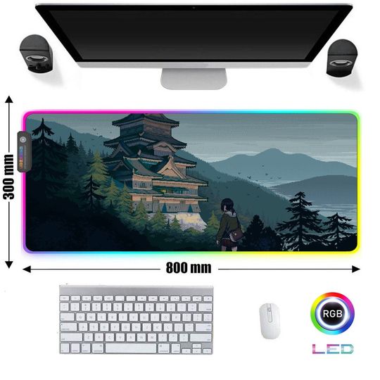 Discover Gaming Led Rgb Mouse Pads