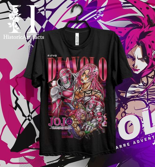Discover Vintage Diavolo Jojo's Bizzare Adventure T-Shirt