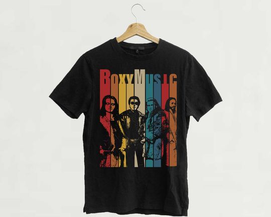 Discover Roxy Music Shirt, Roxy Music 50th Anniversary