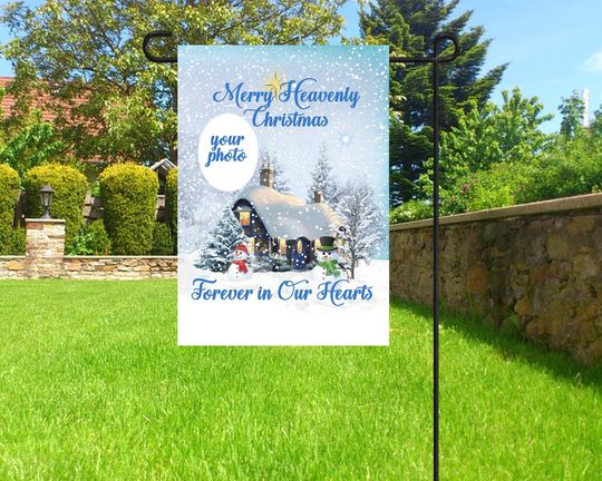 Discover Christmas Memorial Flag, In Memory Flag, Holiday Garden Flag