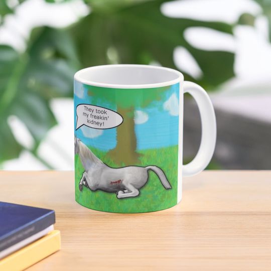 Discover Charlie the Unicorn Coffee Mug