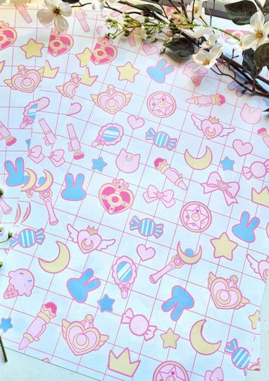 Discover Sailor Moon Wrapping Paper