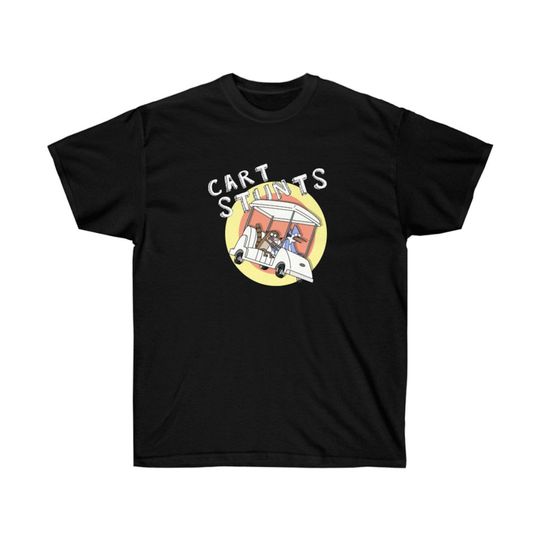 Discover Mordecai and Rigby Regular Show Cartoon Network Cart Stunts T-shirt