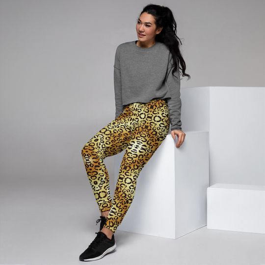 Discover Leopard Athletic Joggers