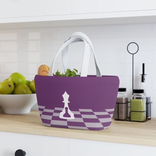 Discover Soft Picnic Basket Purple Bag, Lunch Bag, Travel Bag