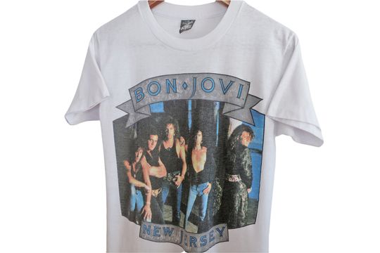 Discover Bon Jovi: 80s Band Tour Shirt