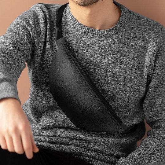 Discover Black Fanny Pack