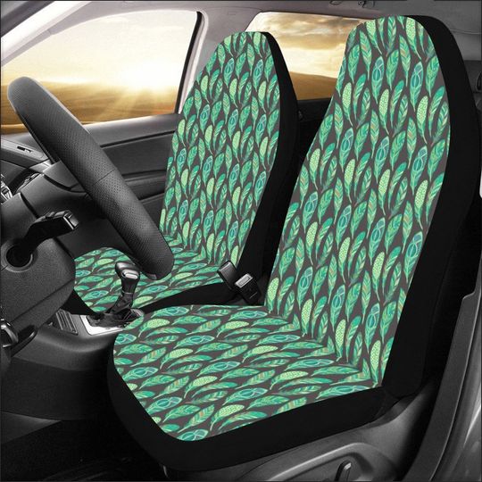 Discover Feather Boho Car Seat Covers