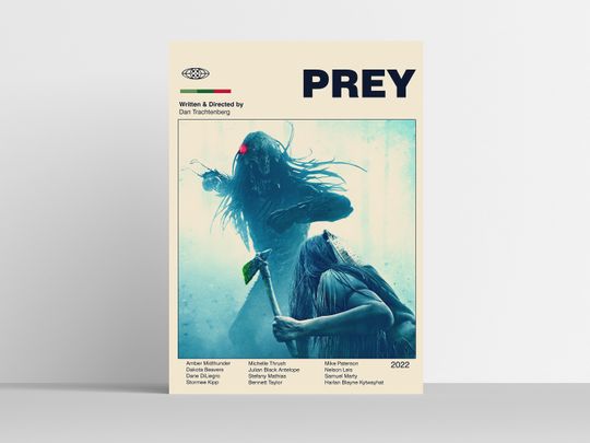 Discover Prey Minimalist Movie Poster