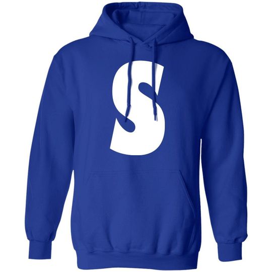 Discover Chipmunks "S" Simon Letter Print Halloween Costume Hoodie