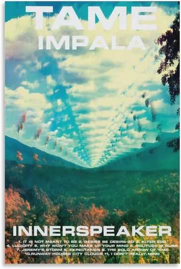 Discover Tame Impala Poster, Bedroom Decor