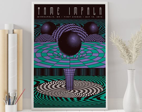 Discover Tame Impala Concert and Album Poster