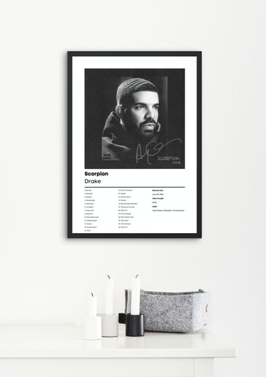 Discover Drake, Scorpion | Drake Music Gift | Drake Poster
