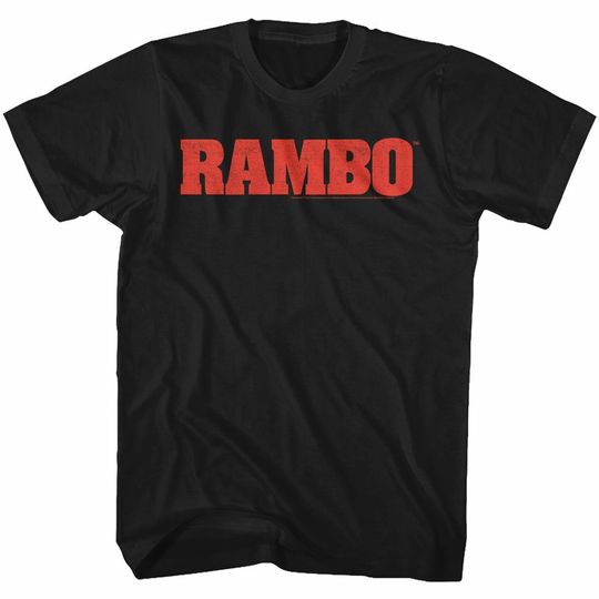 Discover Rambo Rambo Logo T-Shirt
