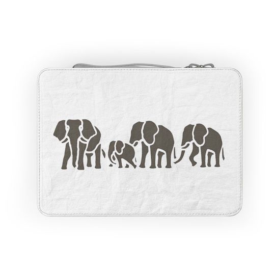 Discover Paper Lunch Bag - Elephants