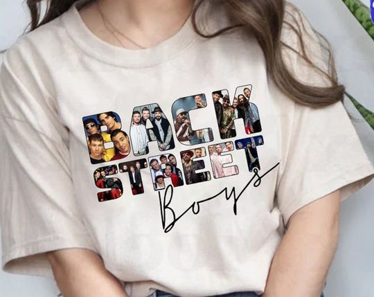 Discover Backstreet Boys Shirt Music Fans T-Shirt