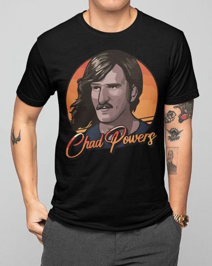 Discover Chad Powers Vintage Tee, Trendy Graphic Shirt