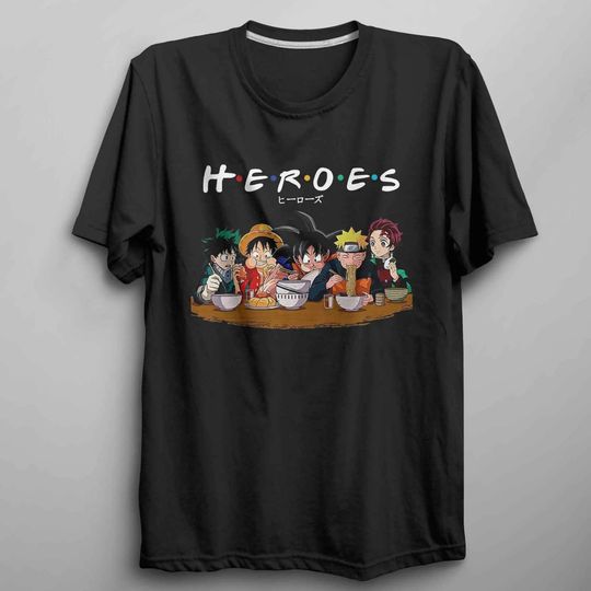 Discover Anime Heroes T Shirt Anime Shirt