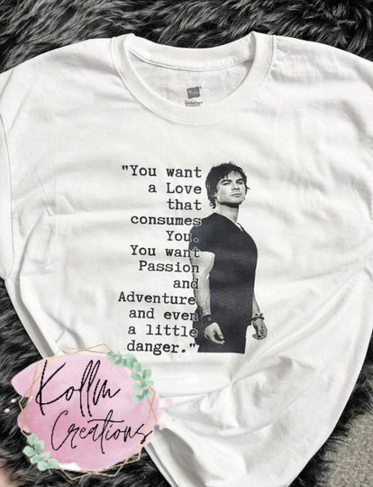 Discover Damon Vampire Diaries Shirt