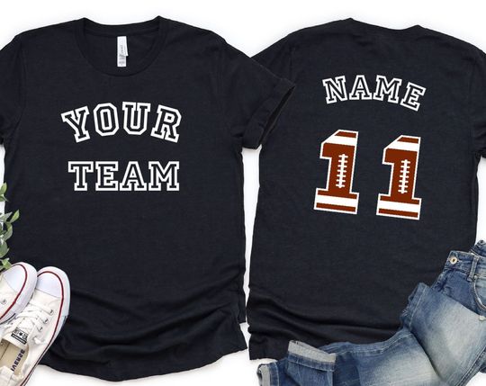 Discover Football Custom name, Football Team T Shirt