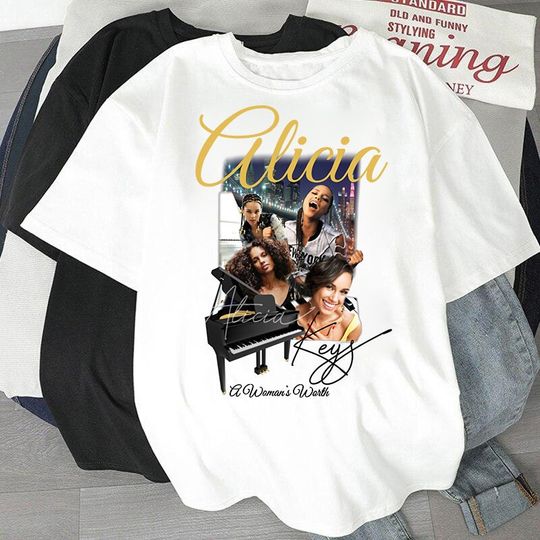 Discover Alicia Keys The World Tour 2022 T-Shirt