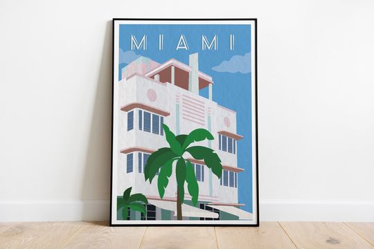 Discover Miami Poster