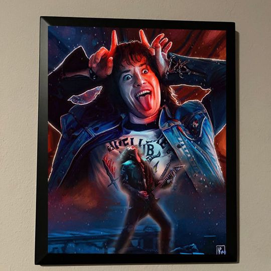 Discover Eddie Munson Poster, Wall Decor