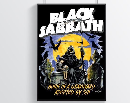Discover Black Sabbath Album | Album Poster | Room Decor
