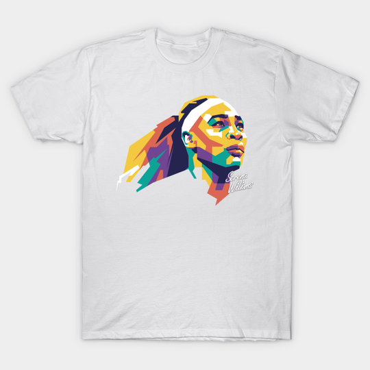 Discover Serena Williams on wpap art #1 - Serena Williams - T-Shirt