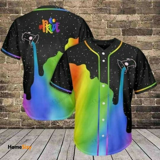 Discover Melting Color Pride Supp Baseball Jersey
