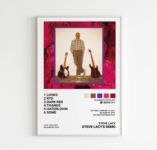 Discover Steve Lacy Poster / Steve Lacys Demo Poster