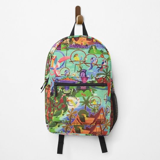 Discover Tiki Room Tropical Birds Backpack