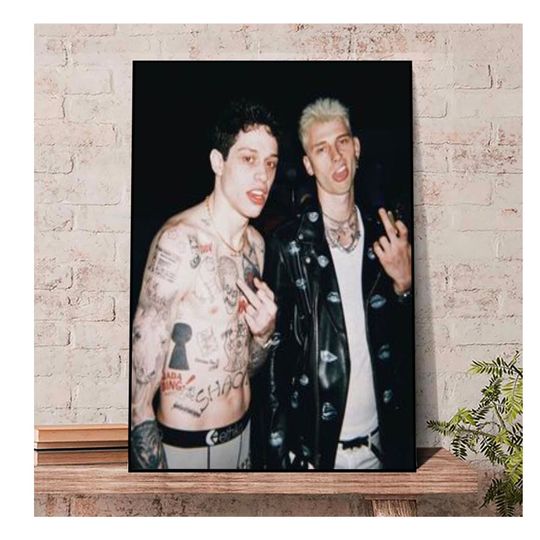 Discover Pete Davidson and MGK Potster, Pete Davidson 90's Poster