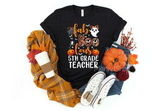 Discover 5th Grade Teacher Halloween Shirt