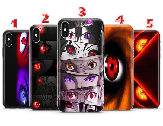 Discover Anime Phone case Manga Eyes phone cover for iPhone