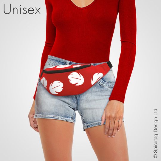 Discover Hawaiian Leaf Fanny Pack