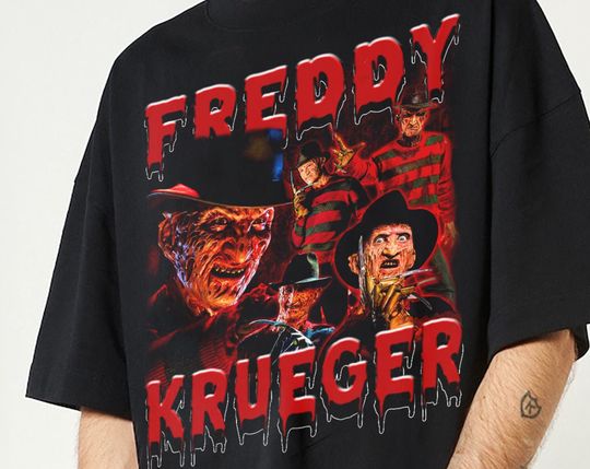 Discover Freddy Krueger Vintage T Shirt, Freddy Krueger Nightmare on Elm Street T-shirt