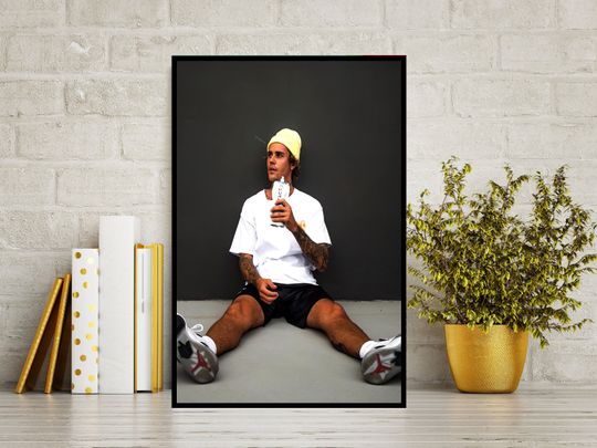 Discover Justin Bieber Poster Print, Gift Idea, Wall Decor, Office and Home Decorations