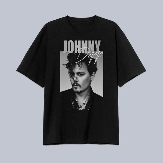 Discover Vintage Style Johnny Depp T-Shirt