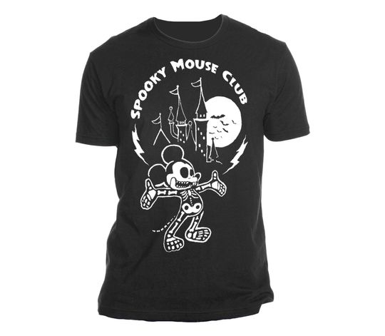 Discover Spooky Mouse Club T-Shirt