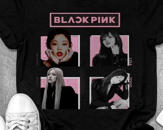 Discover blackpink tshirt, kpop merch shirt, jennie, rose, lisa, jisoo, blackpink tee shirt