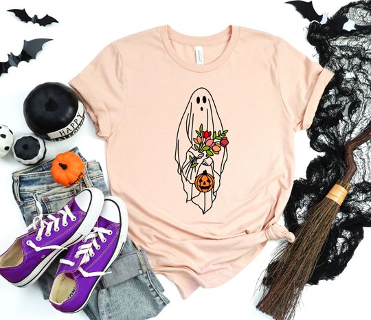 Discover Floral Ghost Shirt