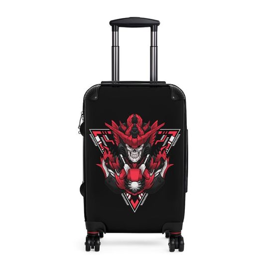 Discover Skeleton Travel Suitcase